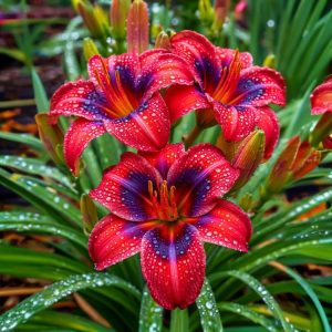 Лилейник Солар Вин купить по цене от 329р. в интернет-магазине «Посадика» с доставкой почтой в в Белоусовое и по всей России – [изображение №1].