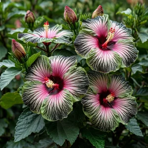 Гибискус Амбер Лайт купить по цене от 490р. в интернет-магазине «Посадика» с доставкой почтой в в Белоусовое и по всей России – [изображение №1].